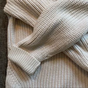 Chunky Cream Sweater from Gap